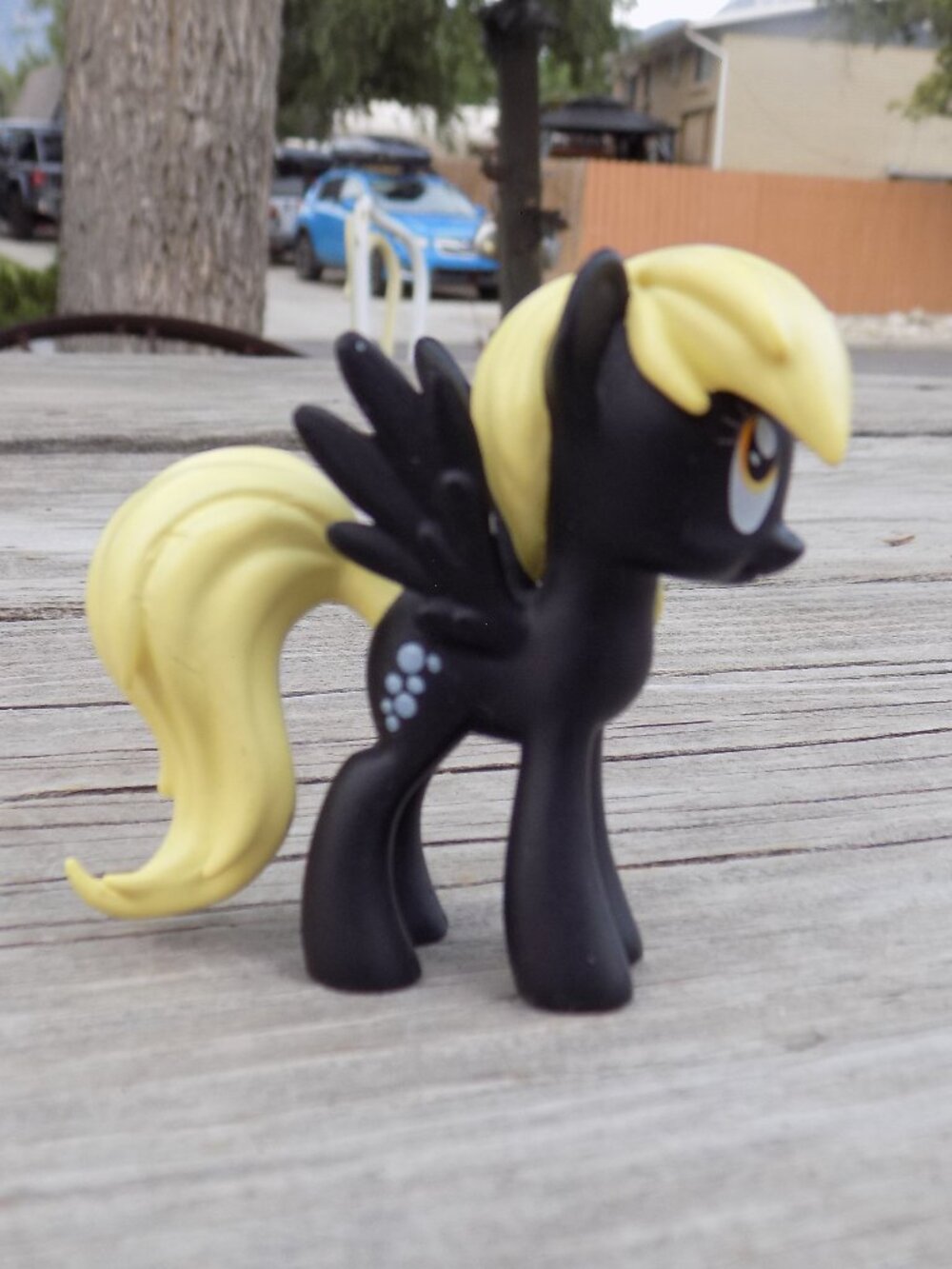 My Little Pony DERPY MUFFINS Funko Black Yellow Cake Topper, Toy